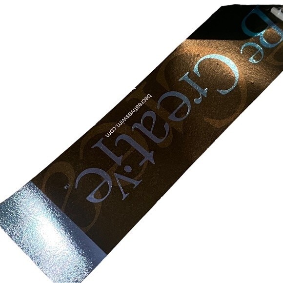 NWT women’s green stripe one piece swimsuit double straps size 12, Resortwear - Picture 10 of 10